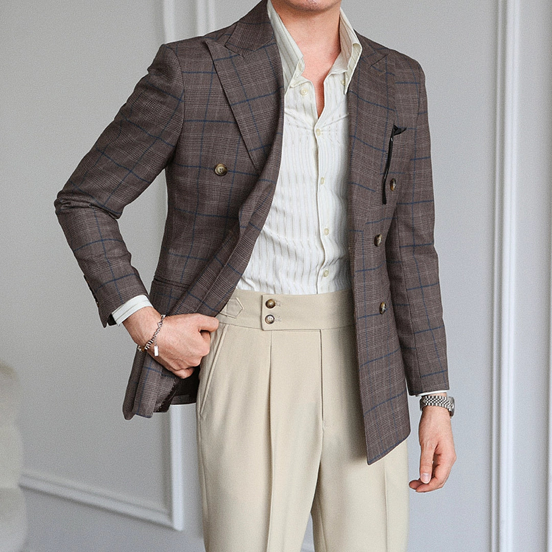 Blazer Masculino Transpassado F004