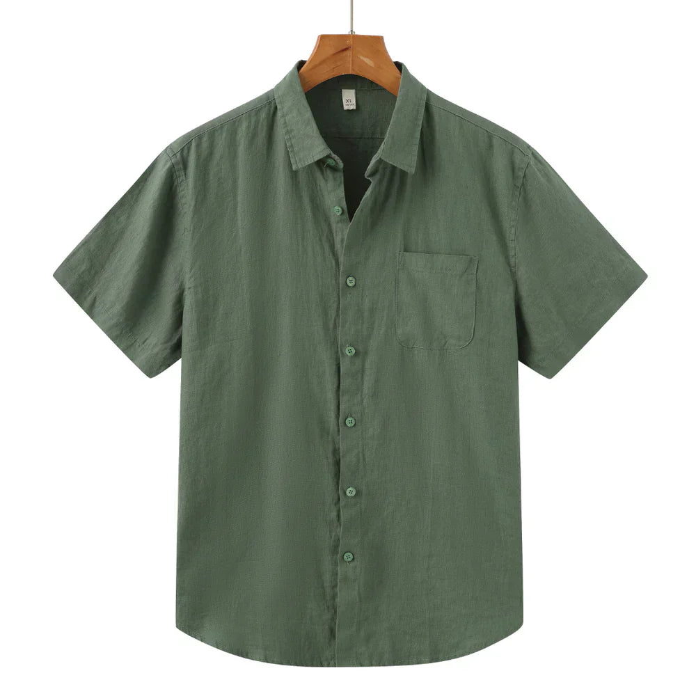 Camisa Masculina de Linho Veneza
