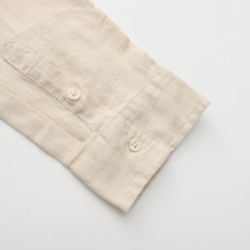 Camisa Social Masculina de Linho