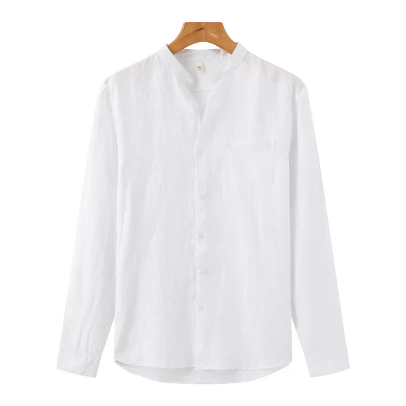 Camisa Social Masculina de Linho