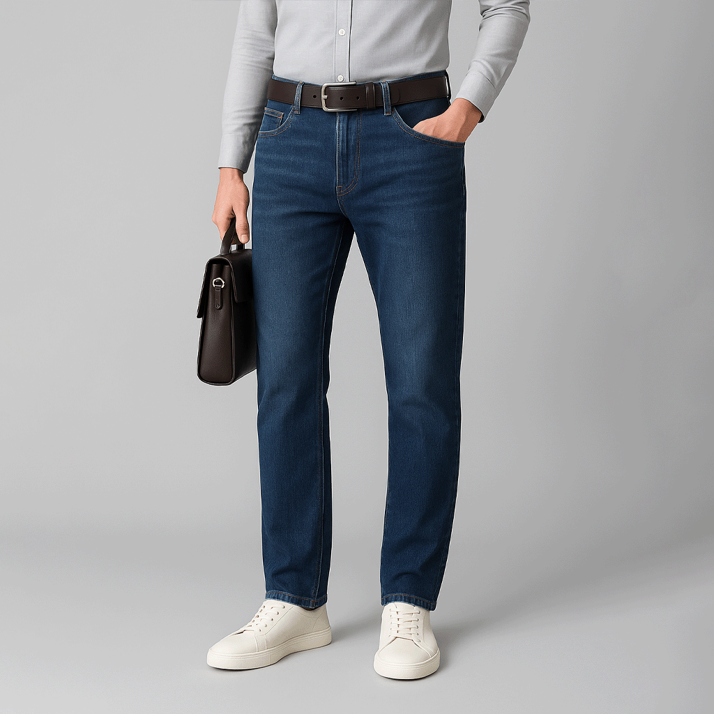Calça Jeans Clássica Masculina