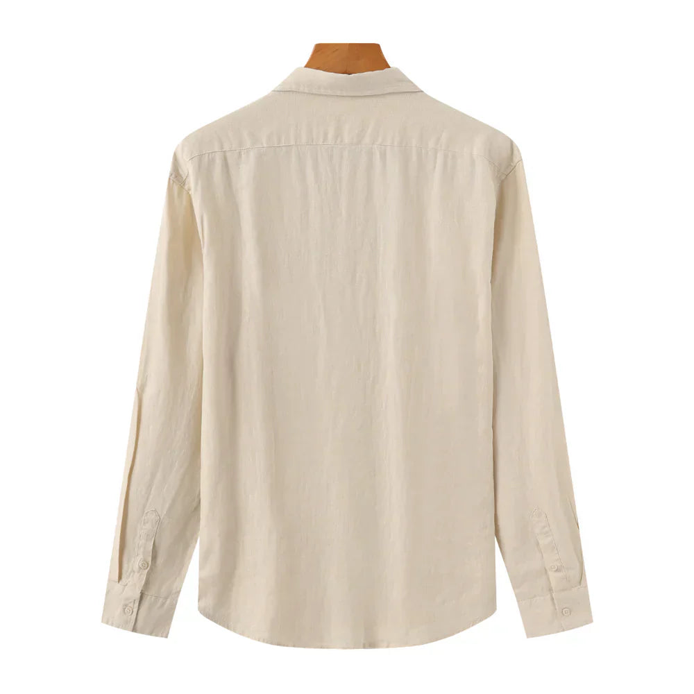 Camisa Social Masculina de Linho